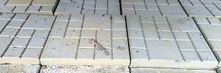 Тротуарная плитка вибролитая «Квадрат 25х25»